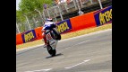 Jorge Lorenzo at the finish of the Gran Premi Aperol de Catalunya