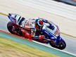 Jorge Lorenzo in action at the Catalunya Circuit