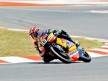 Marc Marquez in action at the Catalunya Circuit