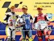 Luthi, Takahashi and Simon on the podium at the Catalunya Circuit