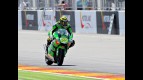 Iannone in action during the second day of testing at Motorland Aragon