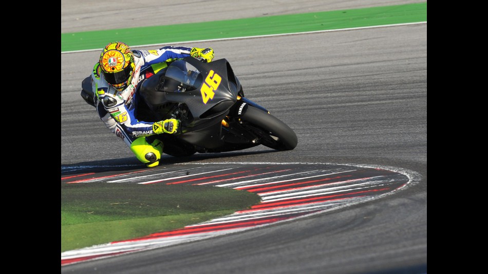 Valentino Rossi back on track for a private test in Misano