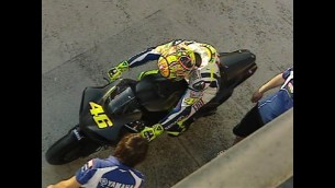 rossi a misano video 