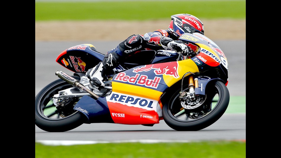 Marc Marquez in action at Phillip Island
