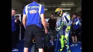 rossi concludes test at brno