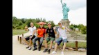 Tode, Bradl, Luthi and Cortese visit Miniwelt park