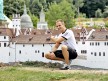 Arne Tode enjoys at Miniwelt park