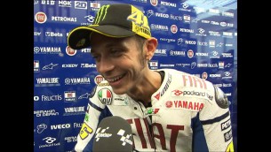 rossi review free practice at sachsenring
