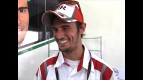 Corsi more than happy with top time in practice