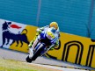 Valentino Rossi in action in Sachsenring