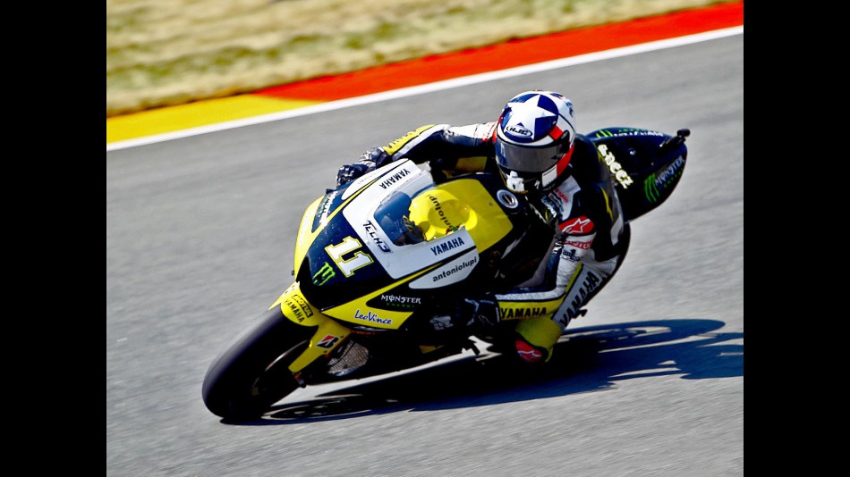Ben Spies in action in Sachsenring