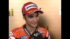 Pedrosa ready to push from front row
