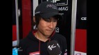 Tomizawa reviews second row display