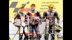 Koyama, Marquez and Cortese on the podium in Sahcsenring
