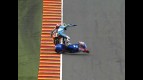Sachsenring 2010 - 125cc - Race - Action - Pol Espargaró - Crash
