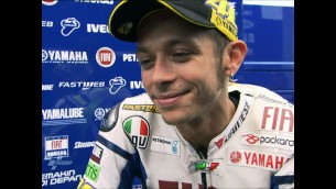 Rossi admits surprise at fourth