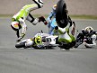 Espargaró, Bautista and De Puniet crash during the race in Sachsenring