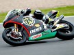 Toni Elias in action in Sachsenring