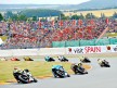 MotoGP group in action in Sachsenring