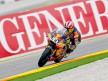 Marc Márquez in action in Valencia