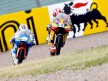 Marquez riding ahead of Espargaró in Sachsenring