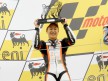 Tomoyoshi Koyama on the podium in Sachsenring
