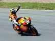 Dani Pedrosa celebrates GP win on track in Sachsenring