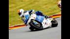 Alex Debón on track in Sachsenring