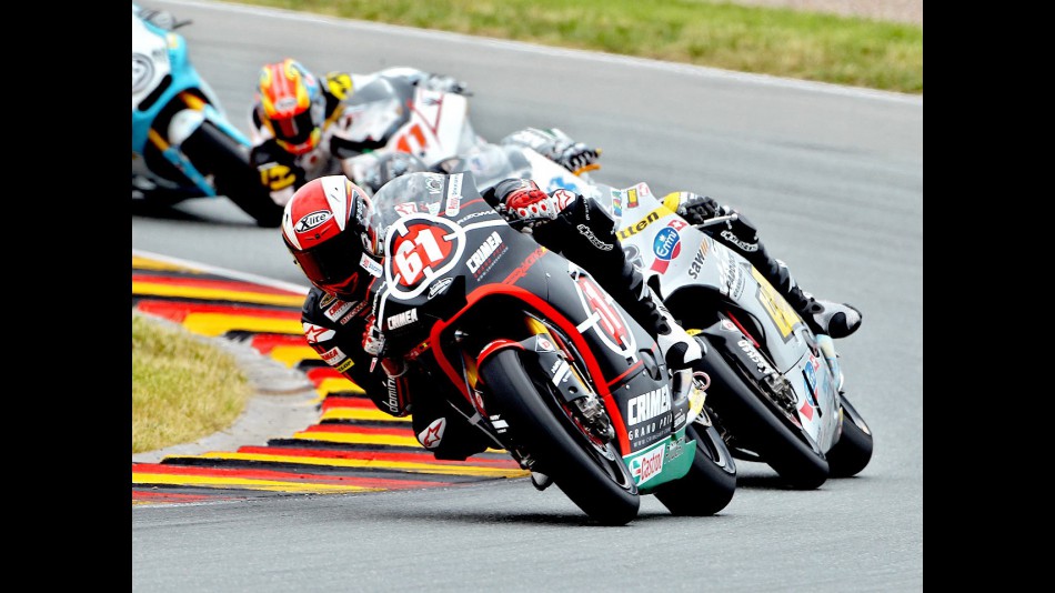 Vladimir Ivanov in action in Sachsenring