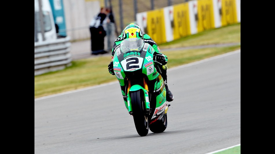 Gabor Talmacsi in action in Sachsenring
