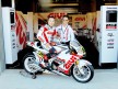 Roger Lee Hayden and Lucio Ceccinello  in the LCR garage