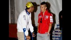 Rossi and Hayden in Laguna