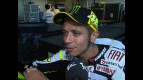 Rossi reacts to Laguna run