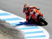 Nicky Hayden on track in Laguna Seca
