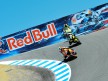 Pedrosa riding ahead of Edwards and Espargaró in Laguna Seca