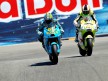Capirossi and Espargaró in action in Laguna Seca 