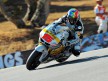 Alex de Angelis in action in Laguna Seca