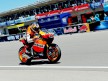 Andrea Dovizioso in action in Laguna Seca