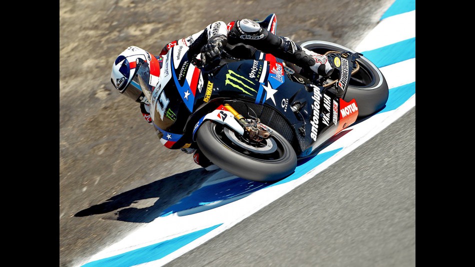 Ben Spies on track in Laguna Seca
