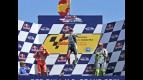Lorenzo, Stoner and Rossi at Red Bull US Grand Prix podium