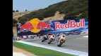 MotoGP group in action in Laguna Seca