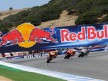 MotoGP group in action in Laguna Seca