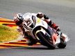 Olive in action at Sachsenring