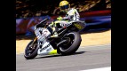 Valentino Rossi on track at Laguna Seca
