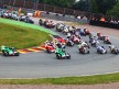 Moto2 group in action at Sachsenring