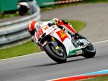 Marco Simoncelli in action in Brno