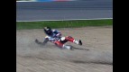 Brno 2010 - Moto2 - QP - Action - Yonny Hernández - Crash