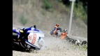 Jorge Lorenzo crashes during the QP in Brno