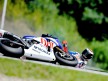 Jorge Lorenzo crashes during the QP in Brno