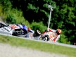 Jorge Lorenzo crashes during the QP in Brno